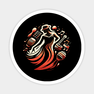 Salsera Rueda Dance In Dance School Salsa Magnet